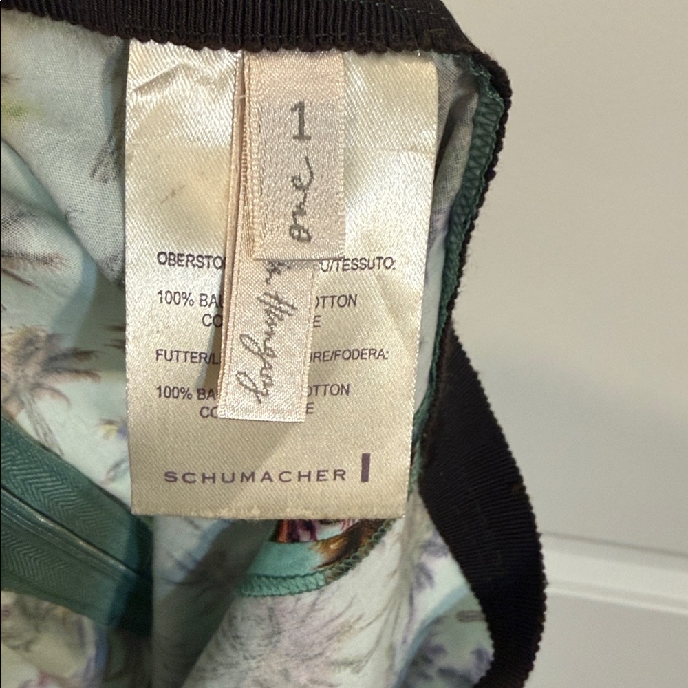 Dorothee Schumacher women's capri pants psychedelic palms 1/XS NWT - Picture 9 of 12